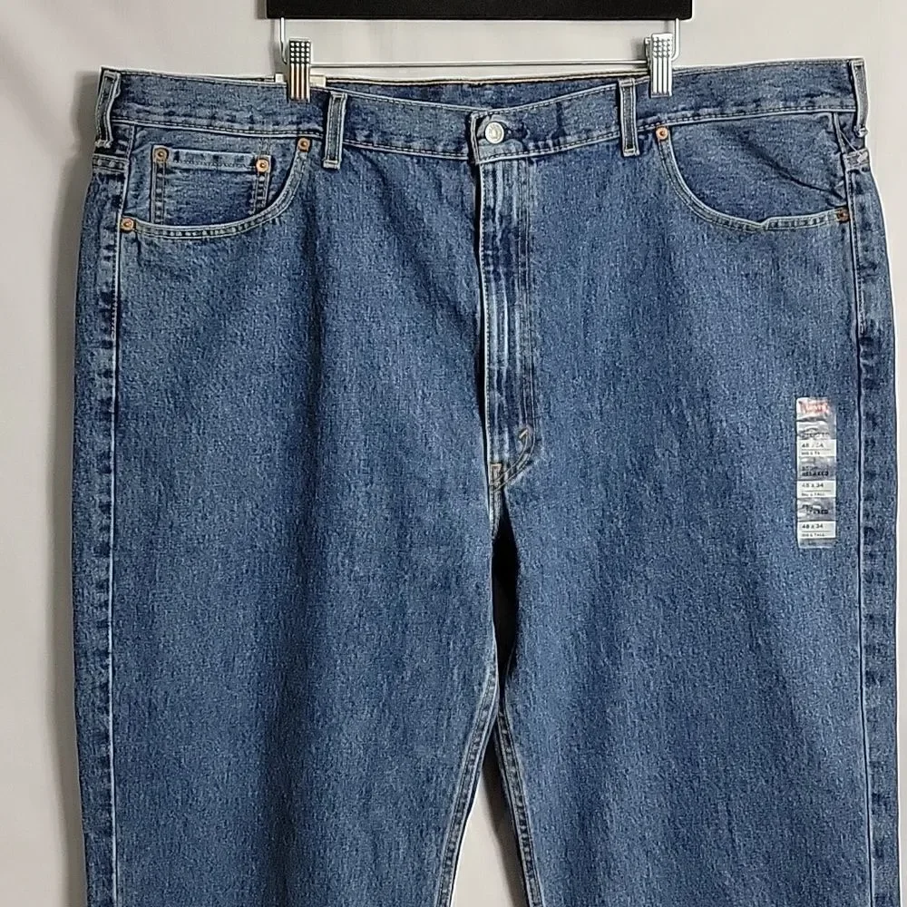 NWT.. LEVI'S..550 RELAXED.. BIG & TALL.. blue jeans..